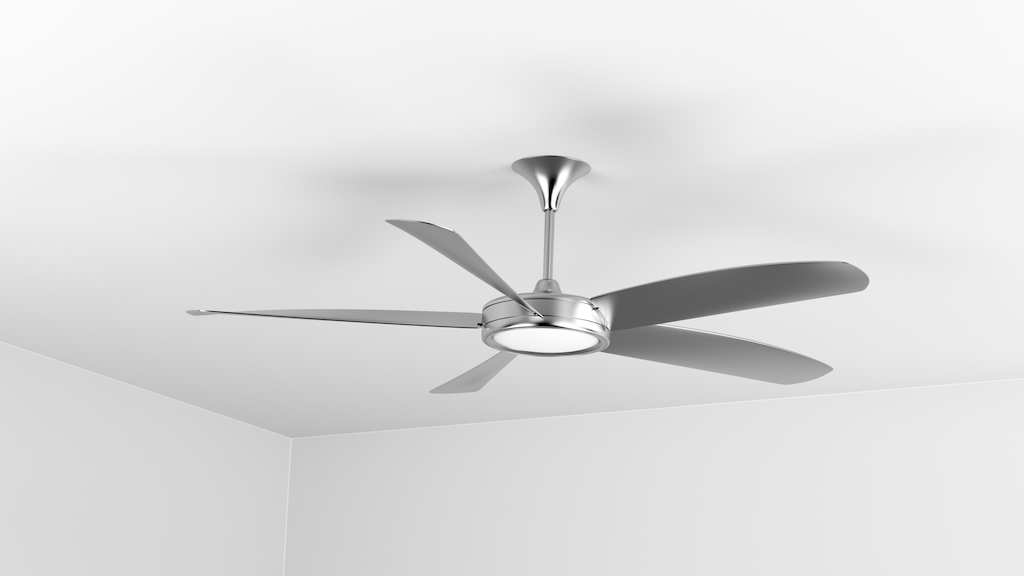 Ceiling fans.