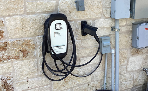 local ev charge station installation