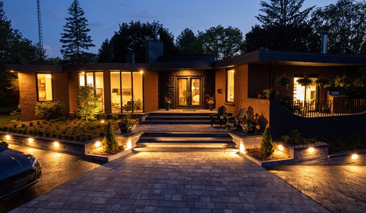 outdoor lighting efficient upgrade